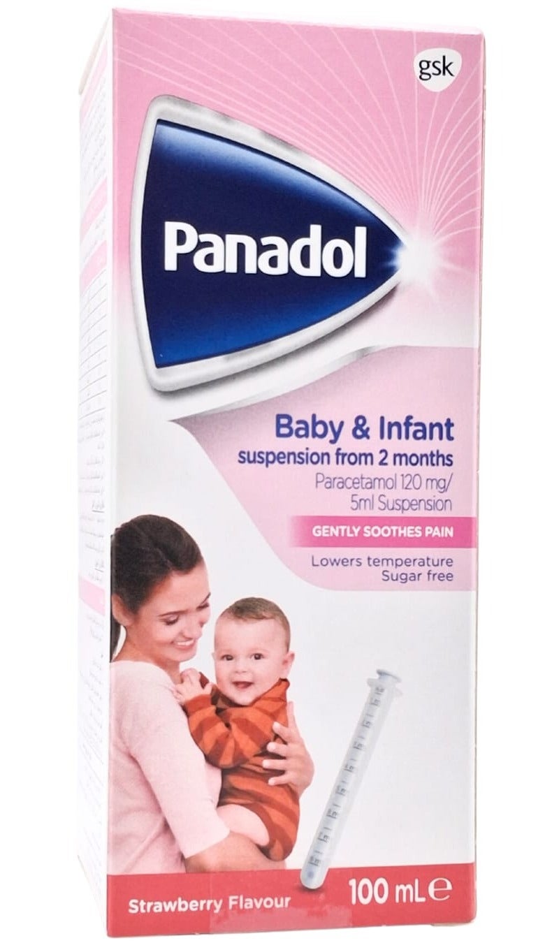 بانادول شراب للأطفال والرضع 100 مل (تخفيف لطيف للأطفال والرضع) - Image 1